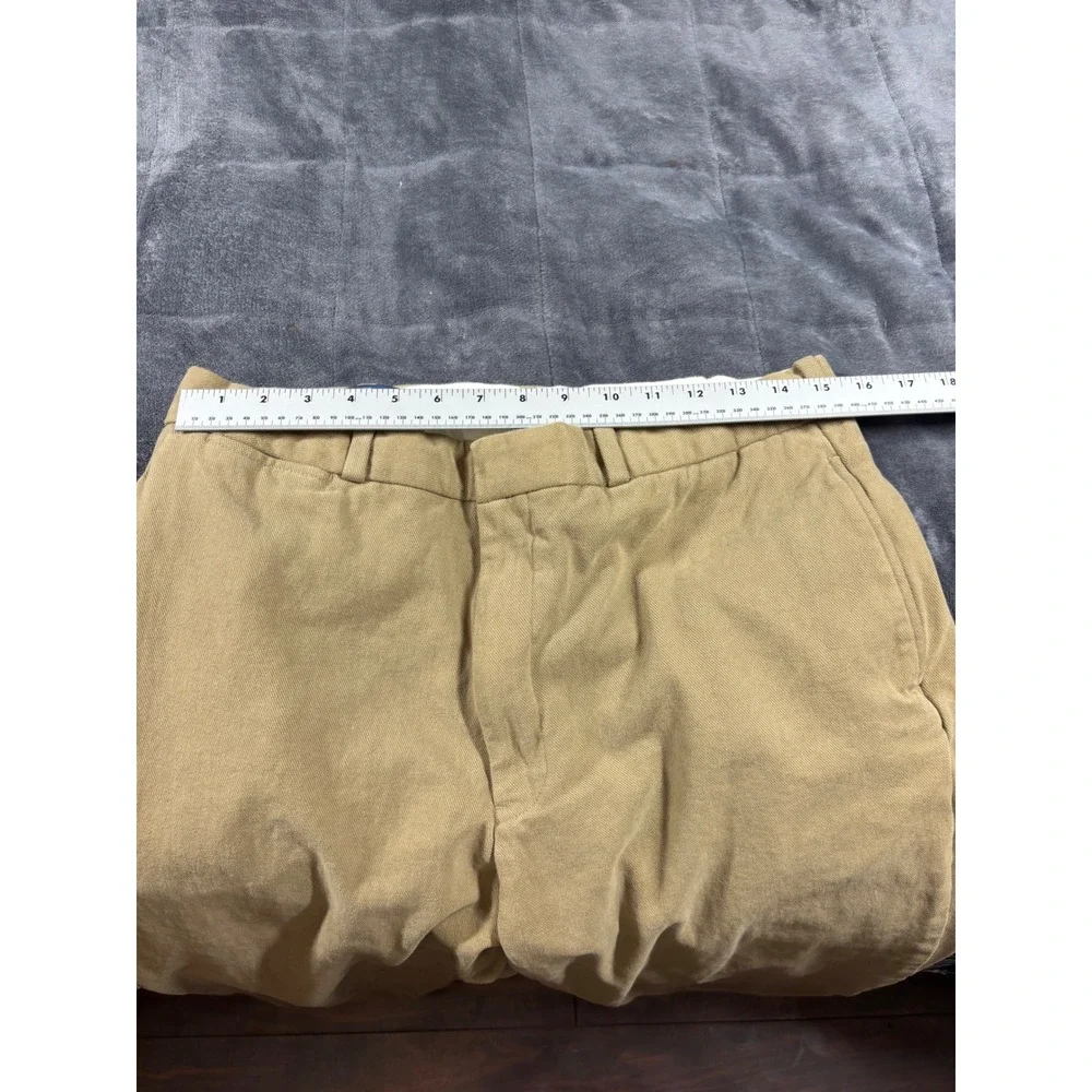 Polo Ralph Lauren Mens Khaki Chino Pants 36x30 Tan Cotton Straight Leg Trousers